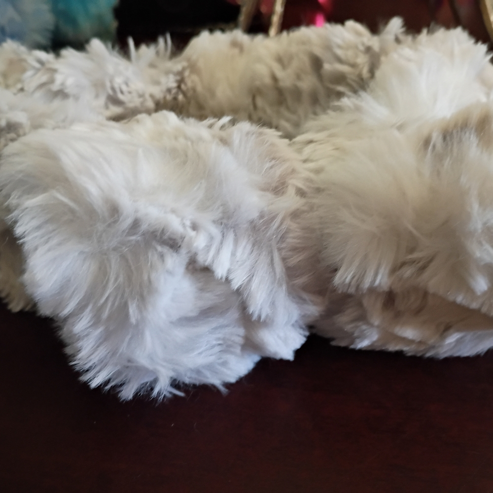 Fax Fur Headbands With Bow